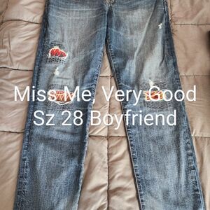 Miss Me Distressed Boyfriend Jeans